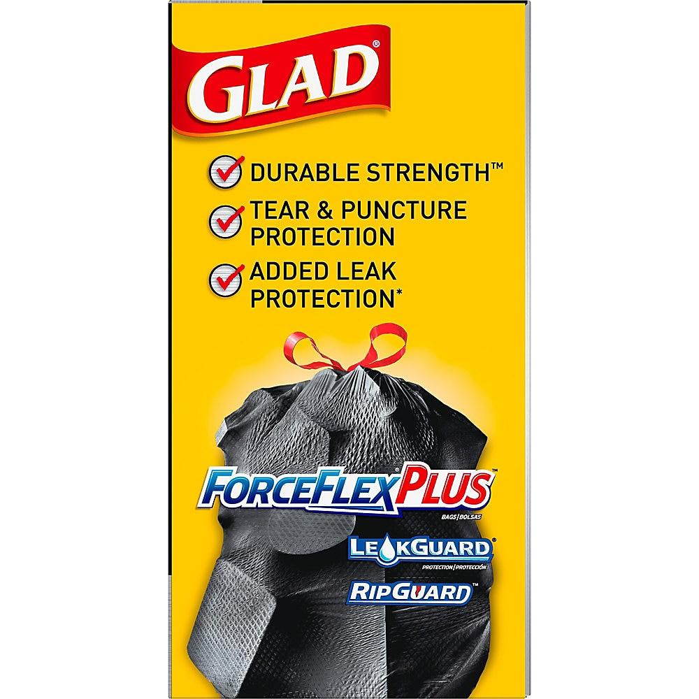 Glad 30-gal ForceFlexPlus Drawstring Bags