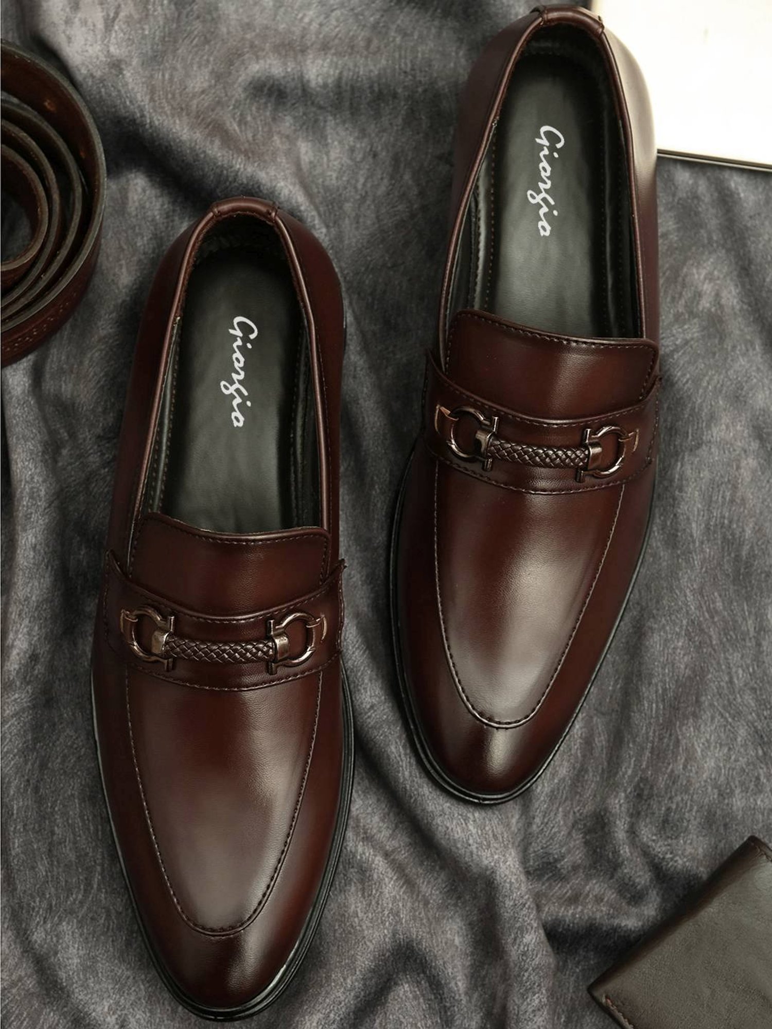 Giorgio Men's Cognac Casual Loafers