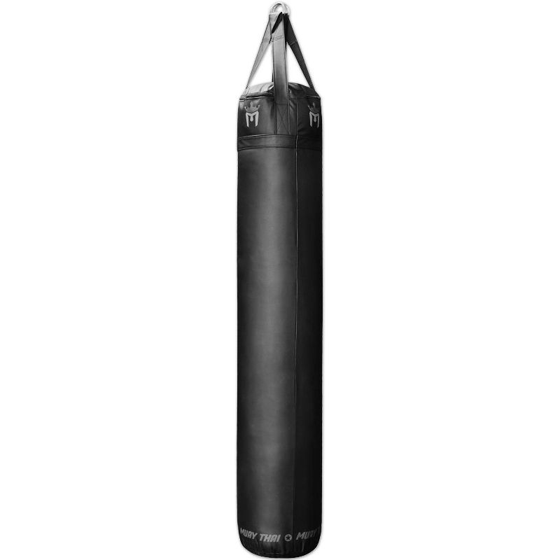 Meister Filled Muay Thai Heavy Bag - 110lbs Black