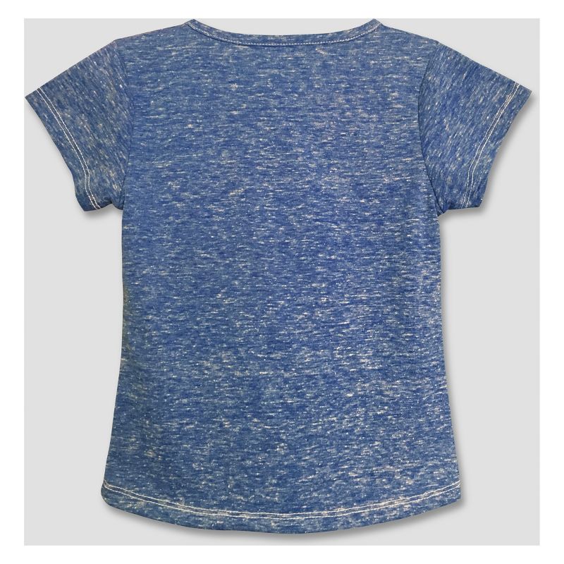 Toddler Girls' Mickey Mouse & Friends Minnie Mouse Short Sleeve T-Shirt - Blue 4T