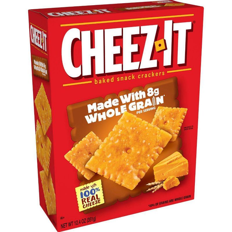 Cheez-It Whole Grain Baked Snack Crackers 12.4oz