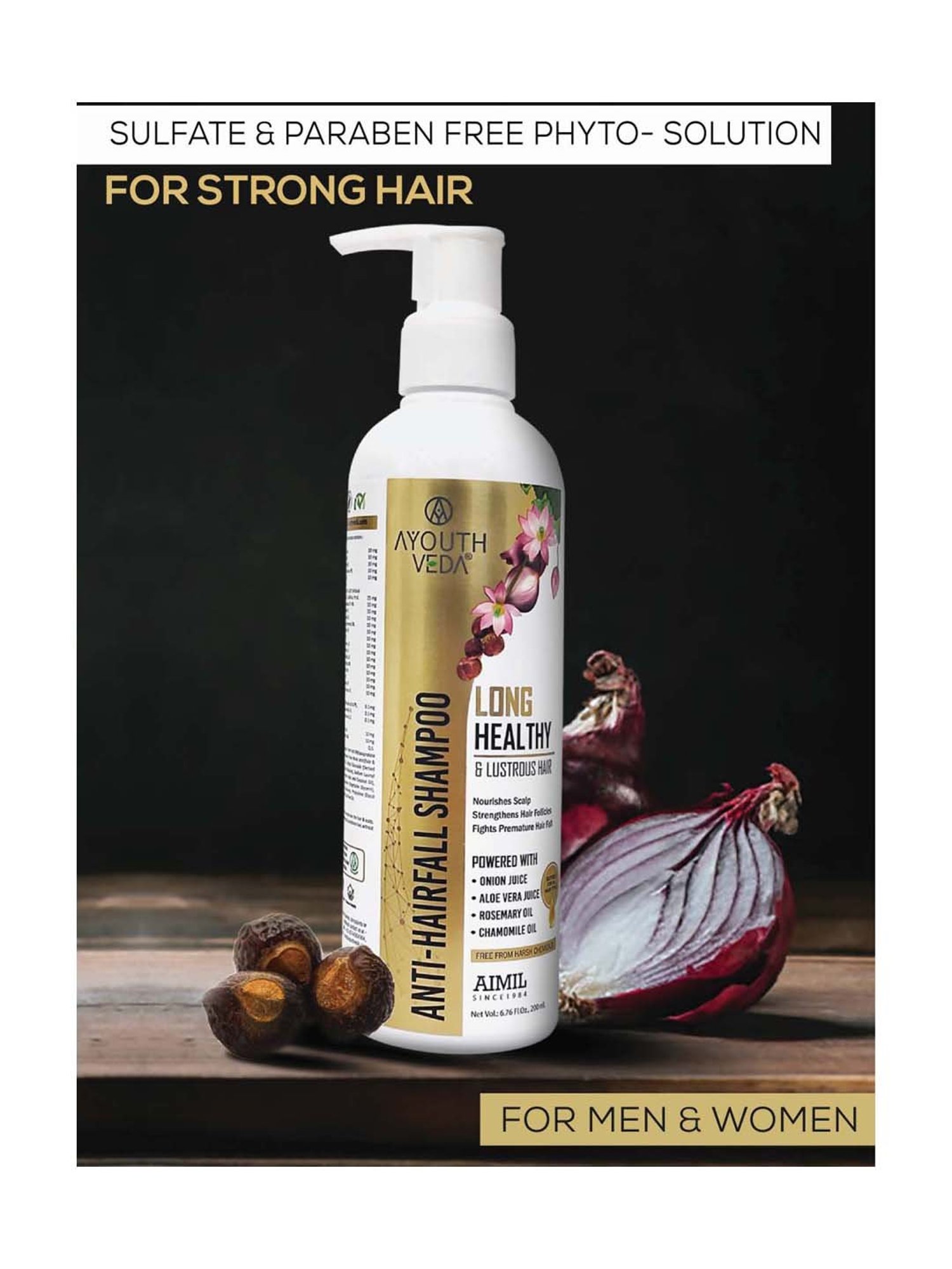 AyouthVeda Anti Hair Fall Shampoo - 200 ml