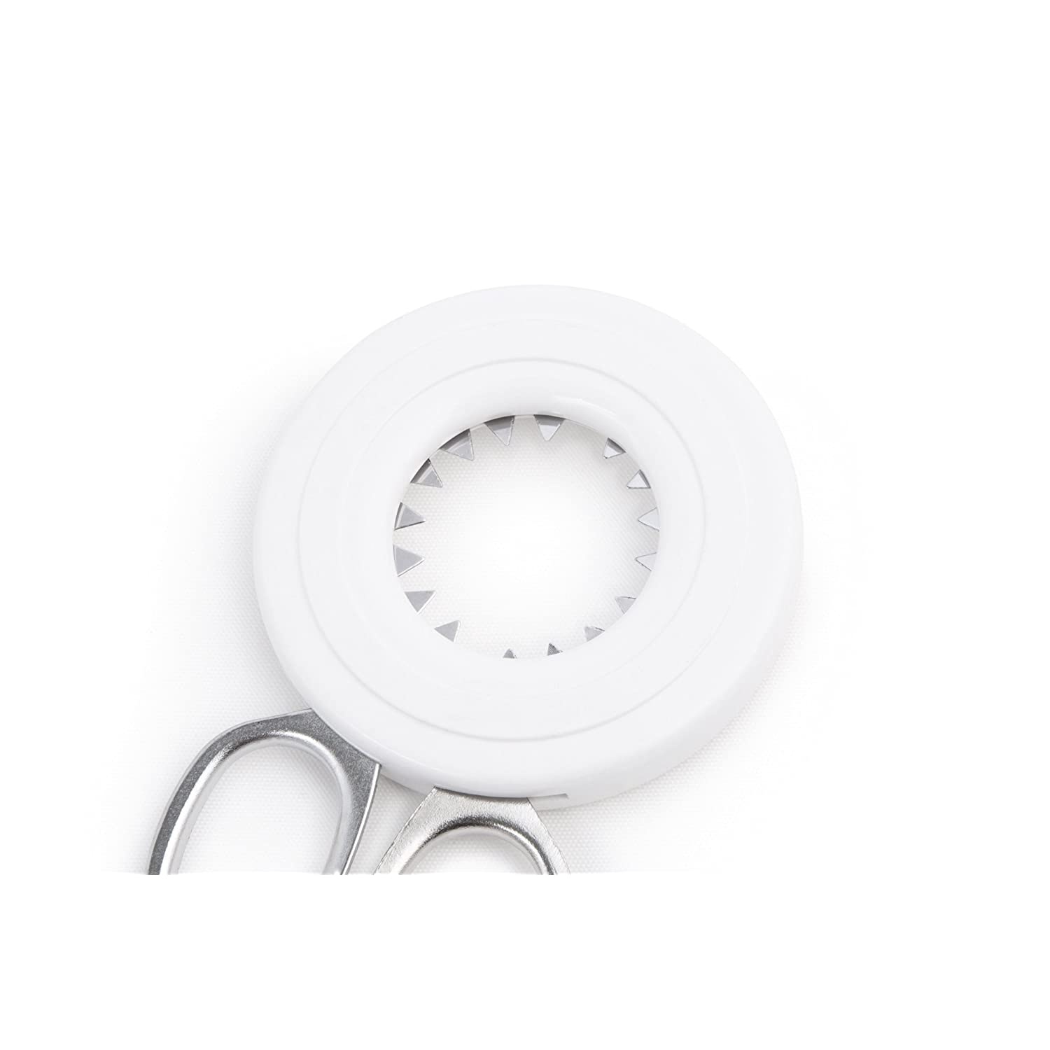 Fox Run 5720 Egg Topper, Plastic and Stainless Steel