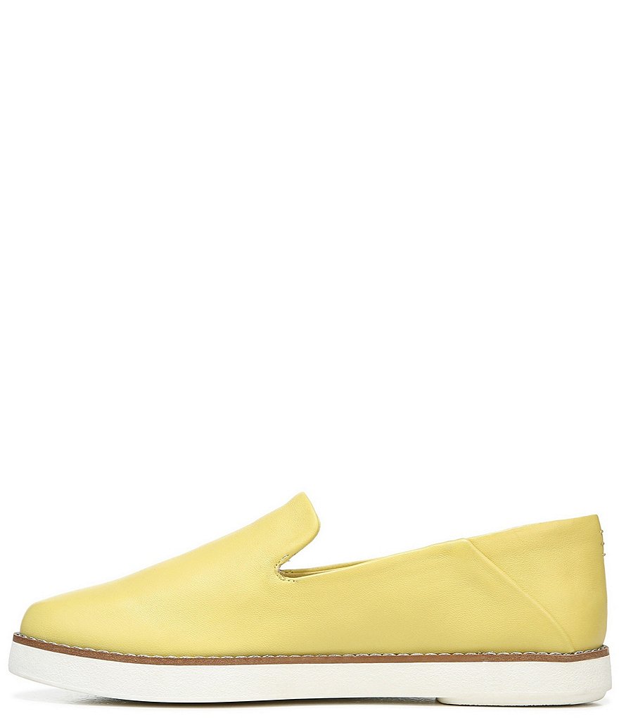 Franco Sarto Iconic Leather Slip-On Platform Sneakers