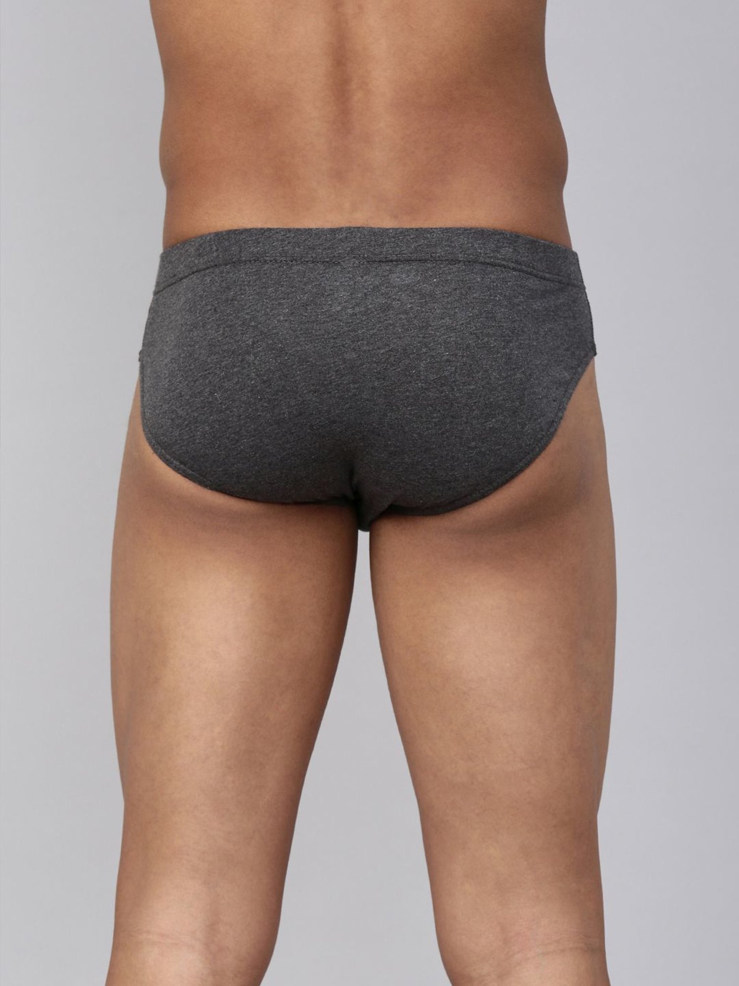 Levi's Grey Cotton Regular Fit Briefs