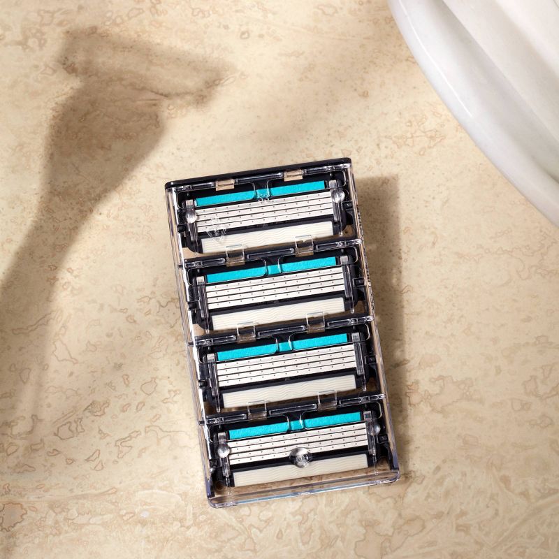 Dollar Shave Club 4-Blade Razor Cartridge Refills - 4ct