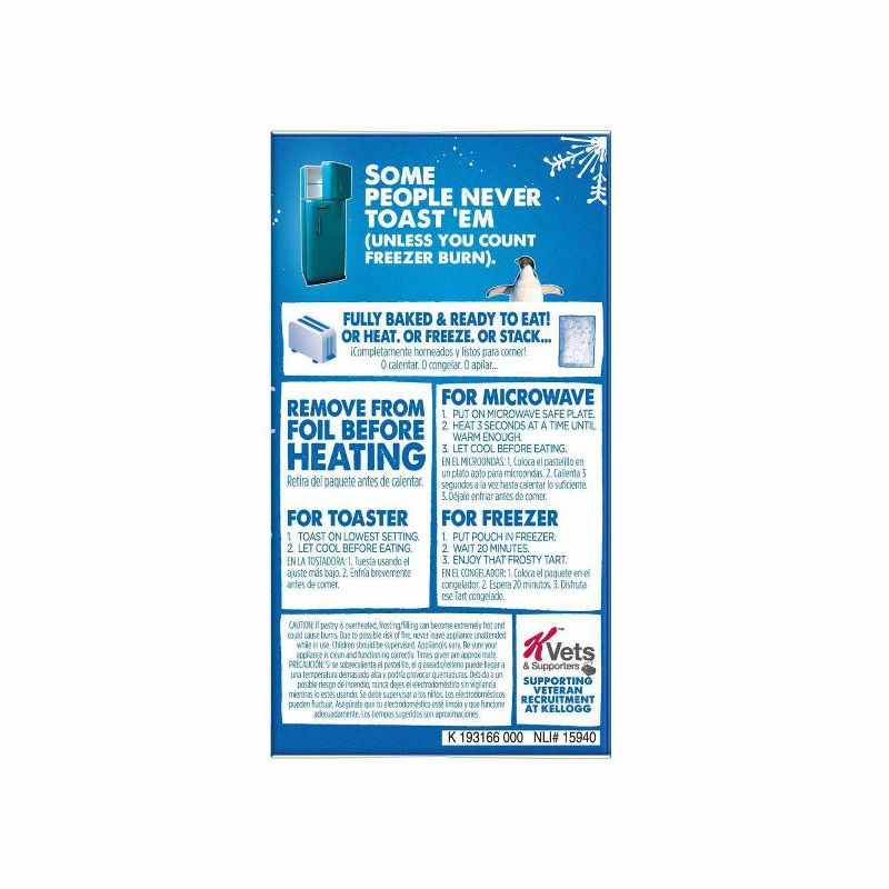 Kellogg's Pop-Tarts Frosted Blueberry Pastries - 12ct/20.31oz