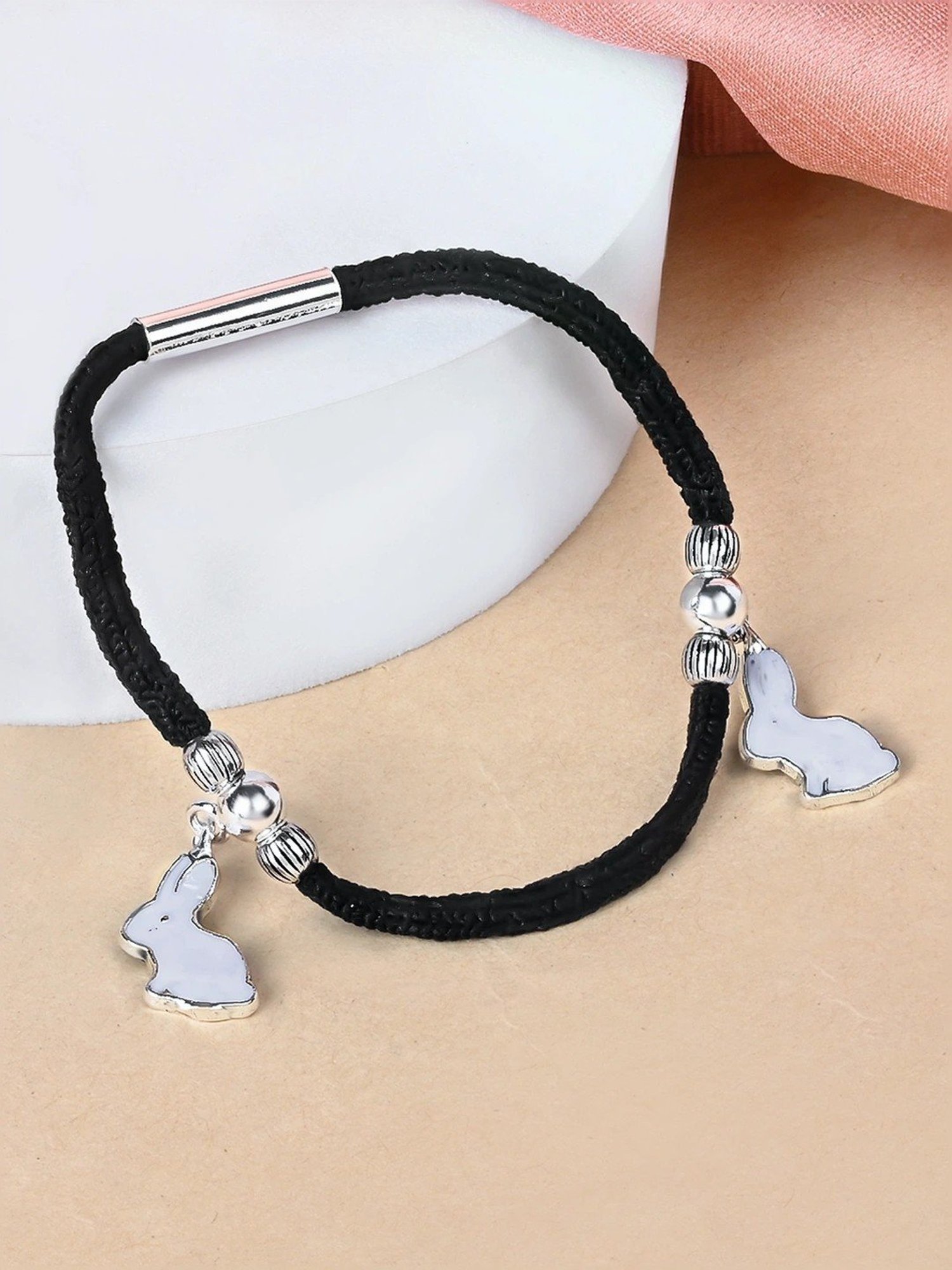 Silberry 92.5 Sterling Silver Isabelle Anklet