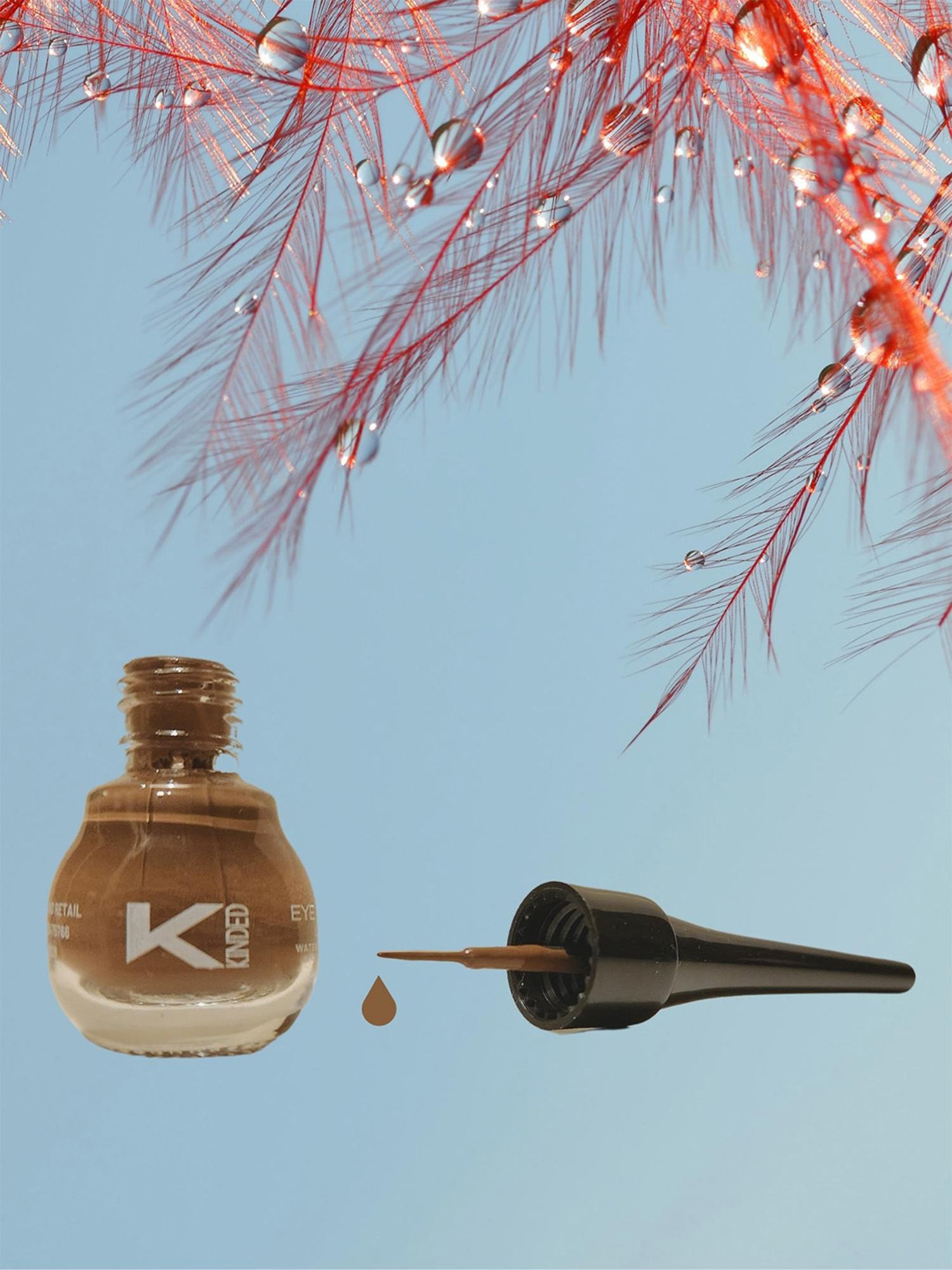 KINDED Eye Liner Liquid Camel Brown - 5 ml