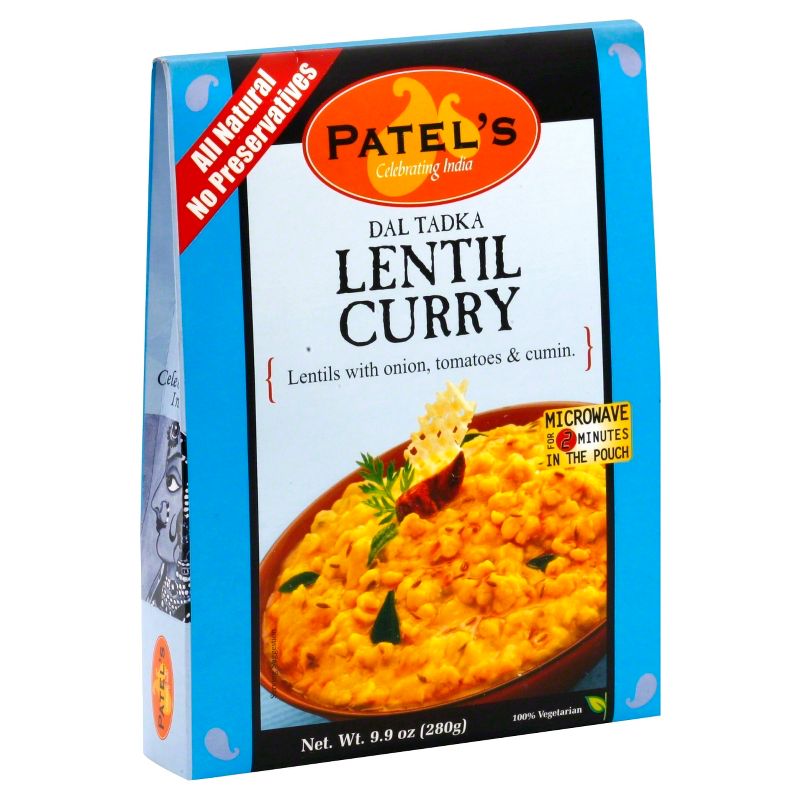 Patel's Dal Tadka Lentil Curry - 9.5oz