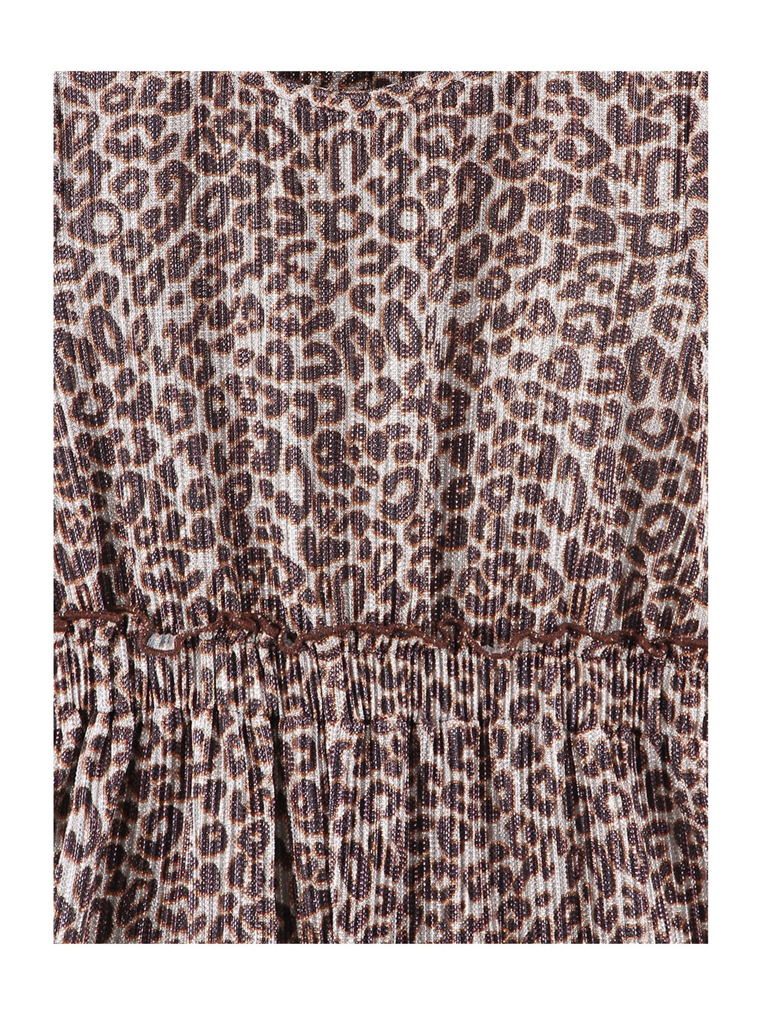 Beebay Kids Brown Printed Jumpsuit
