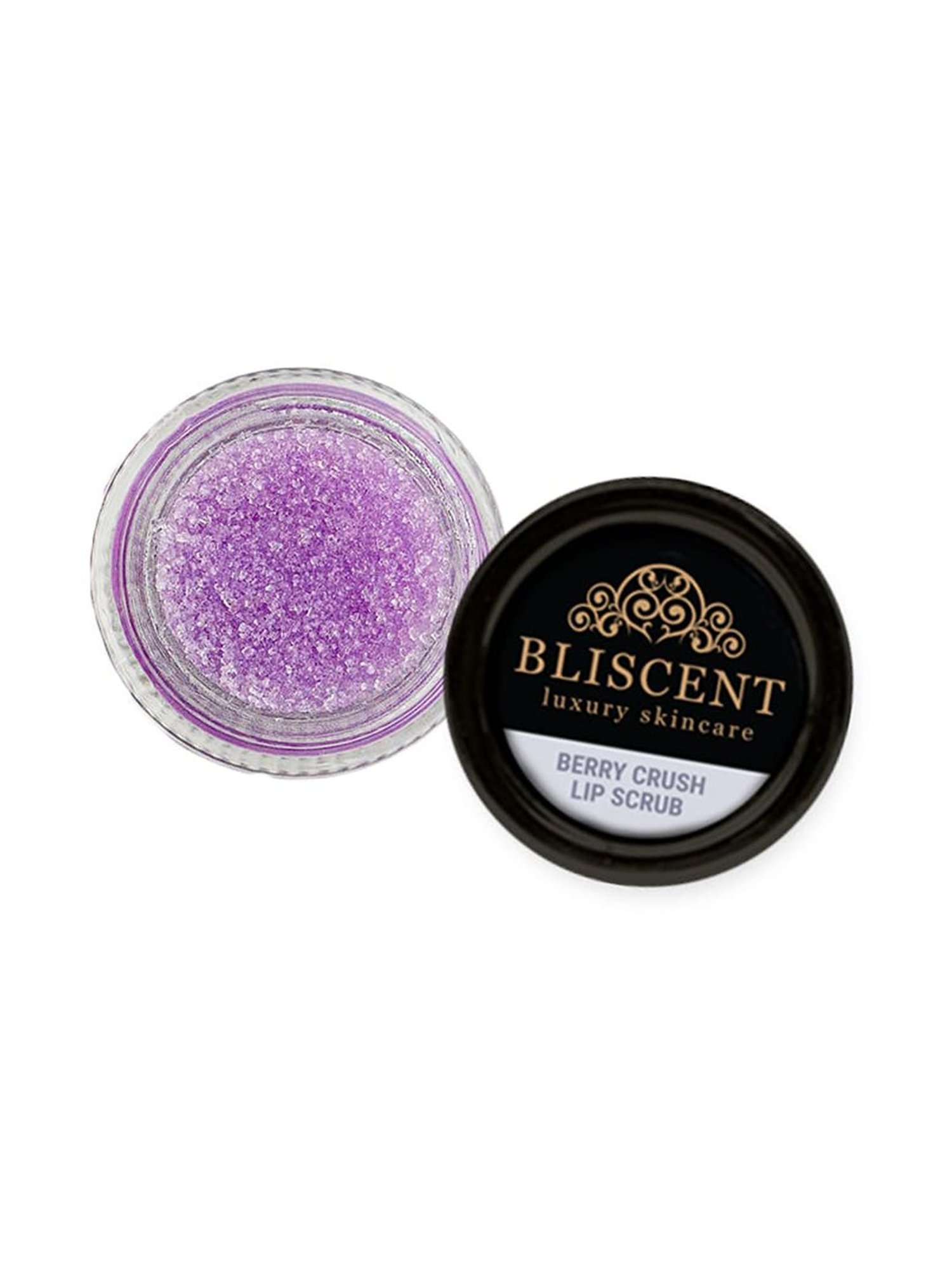 Bliscent Purple Berry Crush Lip Scrub - 10 gm