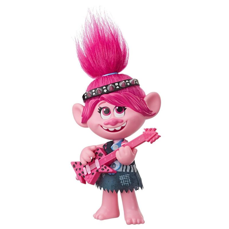 DreamWorks Trolls World Tour Pop-to-Rock Poppy Singing Doll
