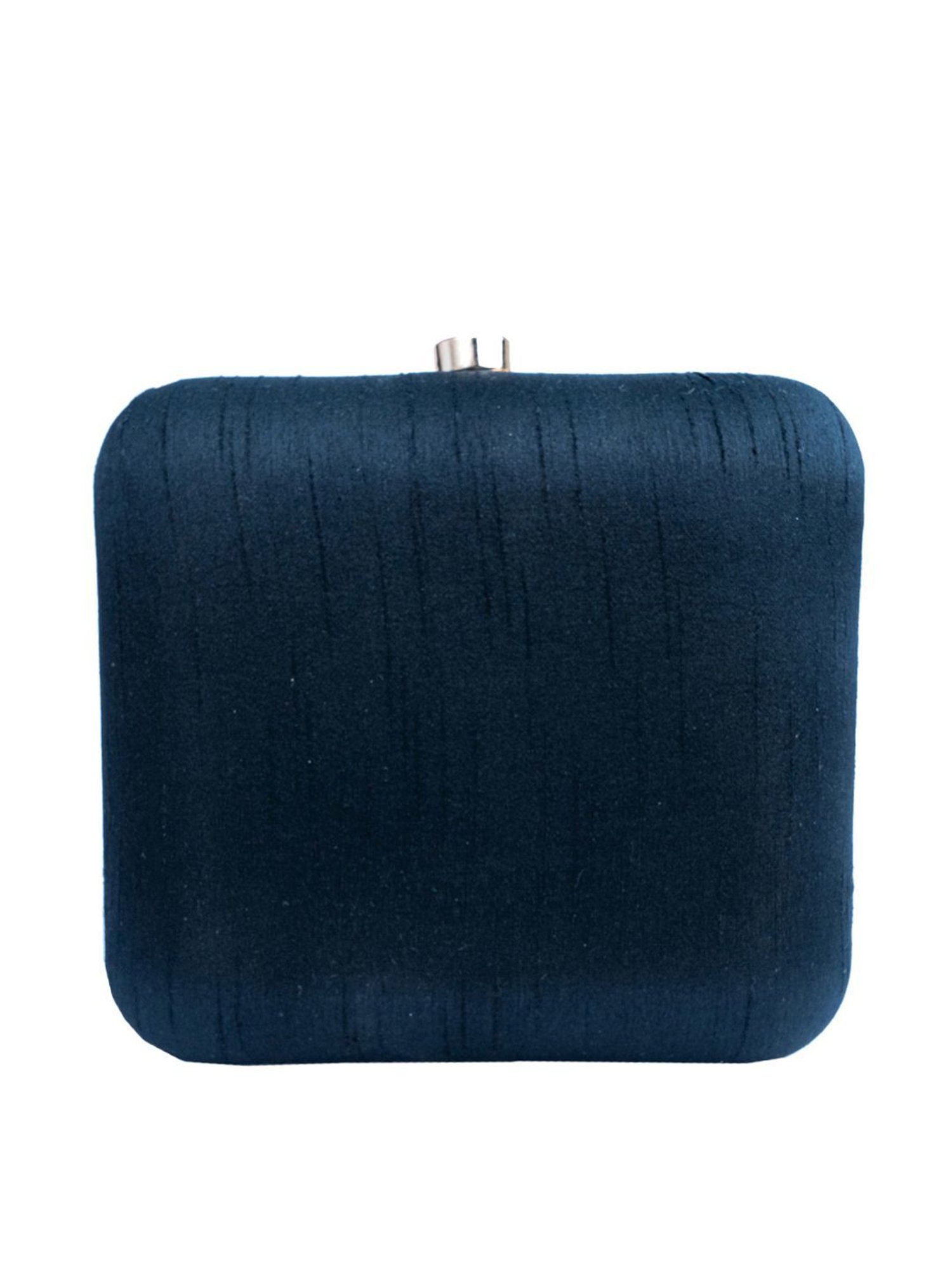 NR by Nidhi Rathi Blue Fabric Clutch