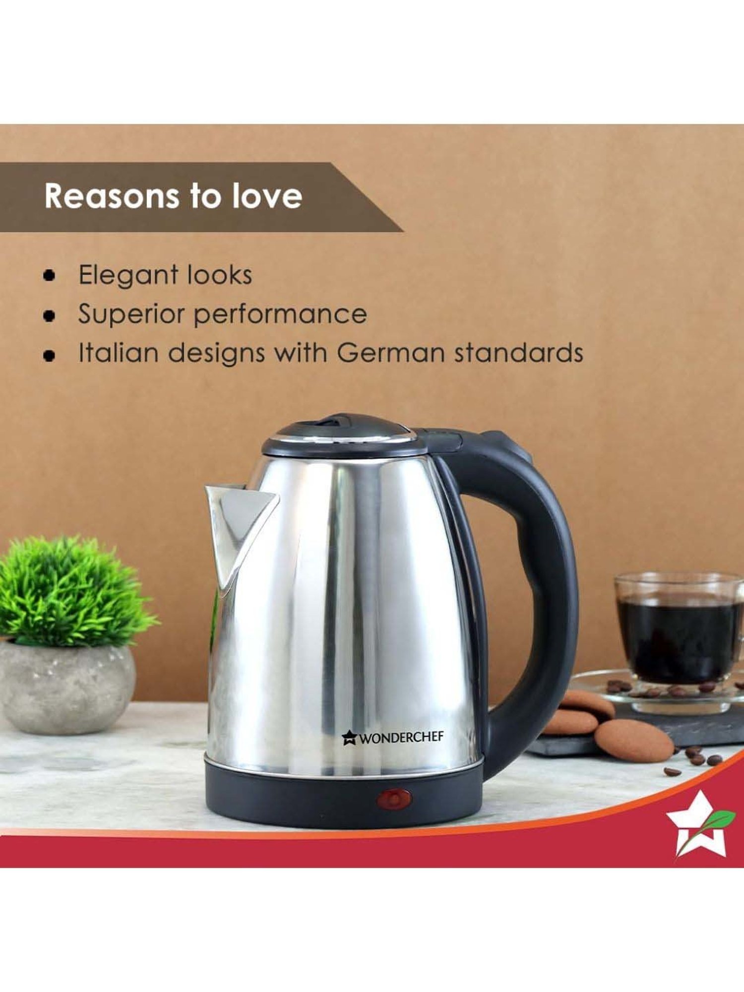 Pigeon by Stovekraft Swift Multi Cook Kettle 1.5L (Blue)