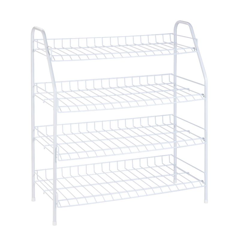 Honey-Can-Do 4 Tier Wire Shelf White