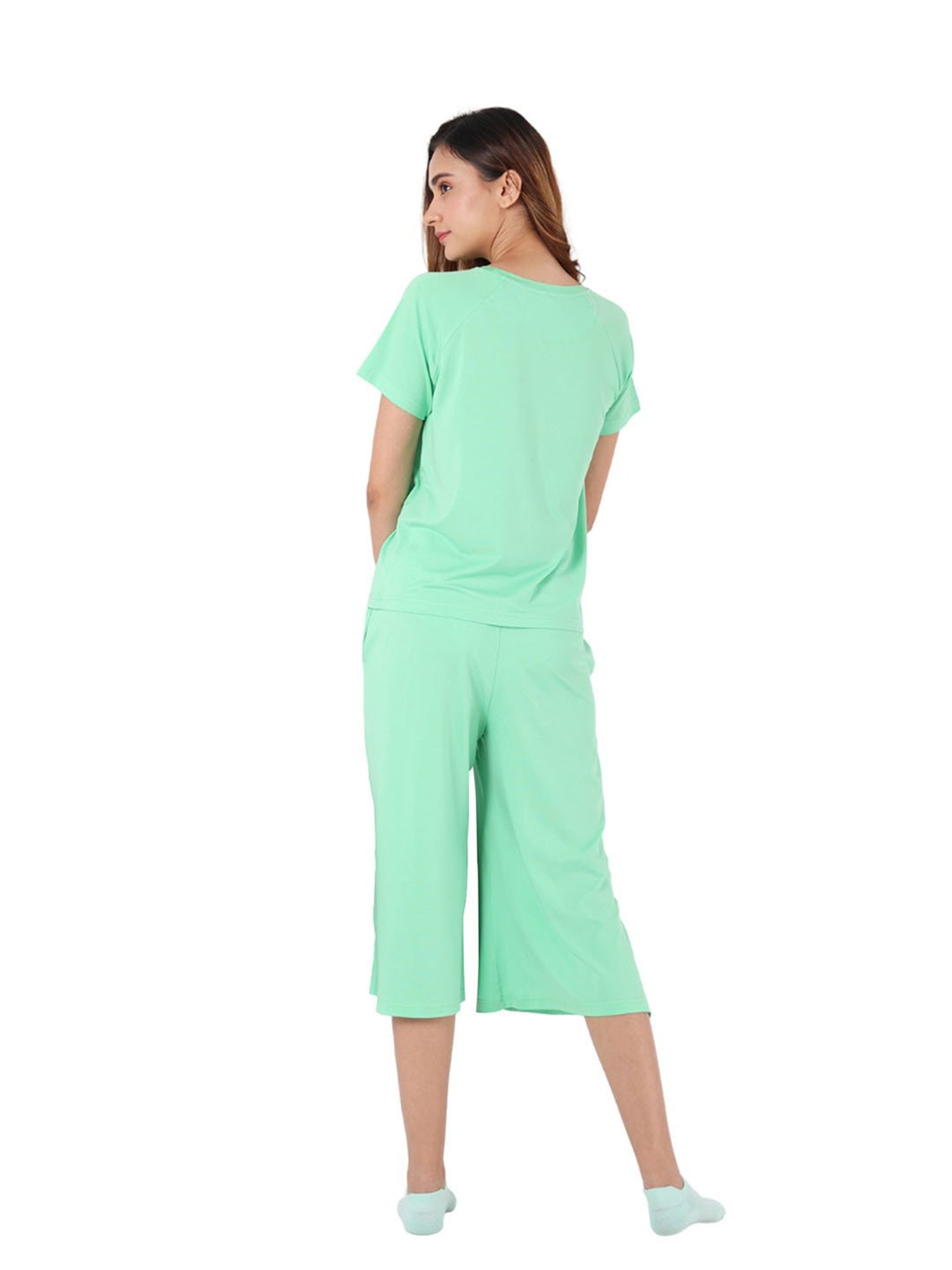 Nite Flite Mint T-Shirt With Capris