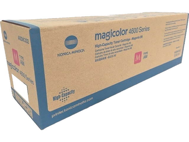 KONICA MINOLTA A0DK332 Toner Cartridge Magenta
