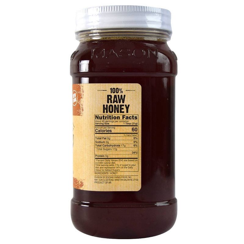 Mountain Ridge 100% Pure Raw Honey - 32oz