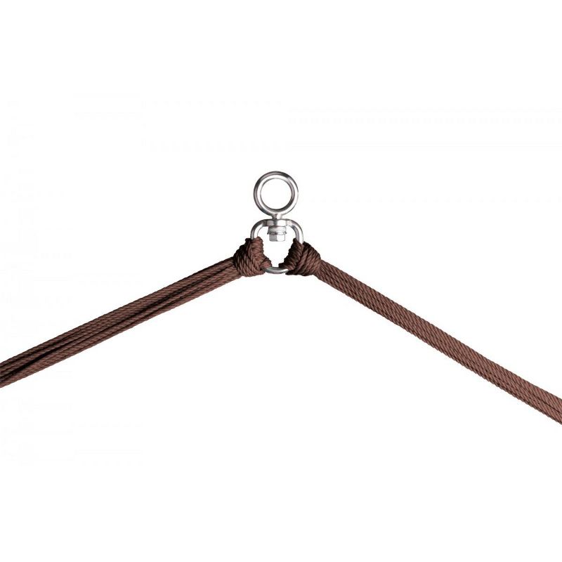 La Siesta HAL21-6 Habana Organic Cotton Bamboo Lounger Hammock Chair, Chocolate