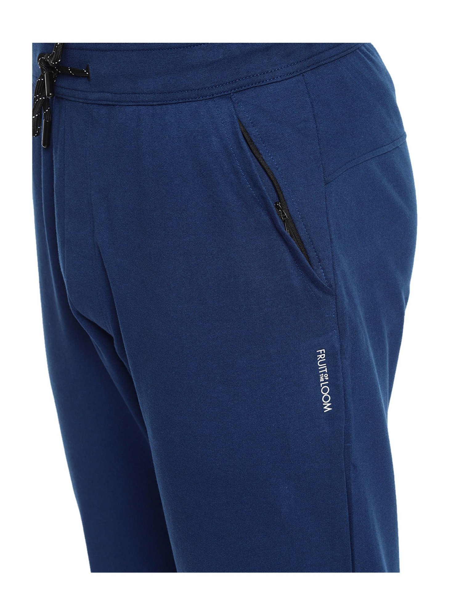 Fruit of the Loom Dark Blue Mid Rise Joggers