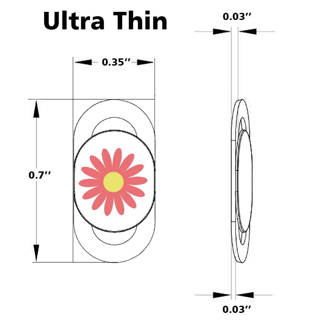 Laptop Camera Slide Webcam Cover, Ultra Thin Camera Blocker to Protect Your Privacy for Computer iPad MacBook Pro iMac Smartphone Mac PC Tablets Echo Spot Show - Daisy 3 Packs