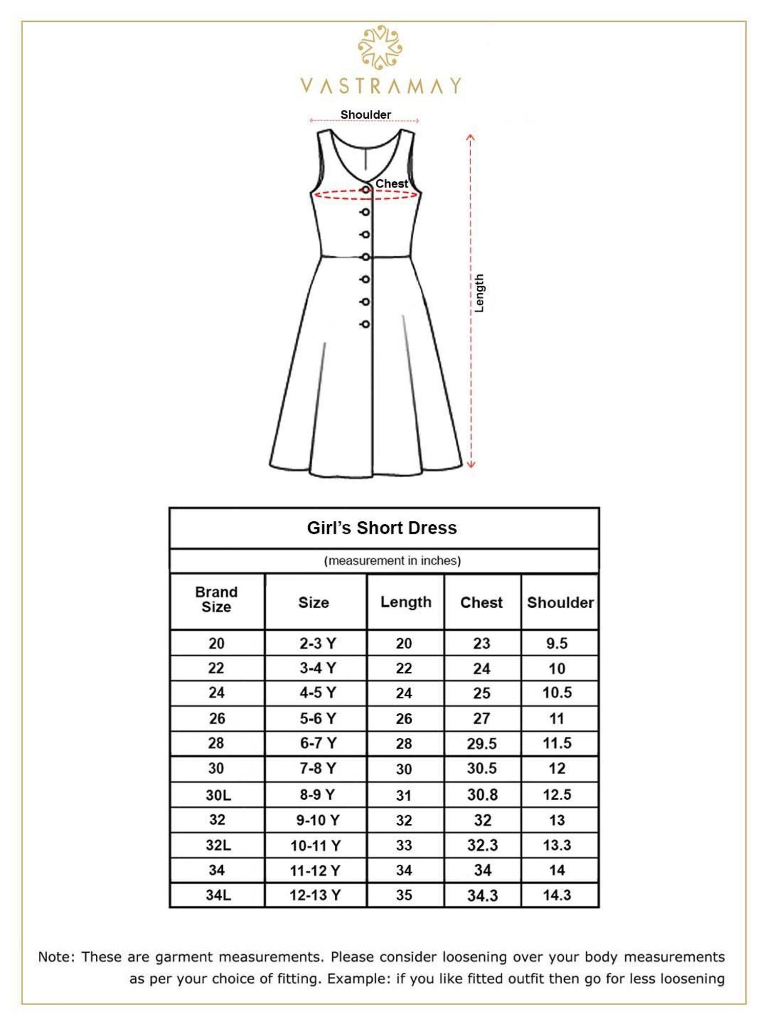 VASTRAMAY Girls Grey Printed Full Sleeves Dresses