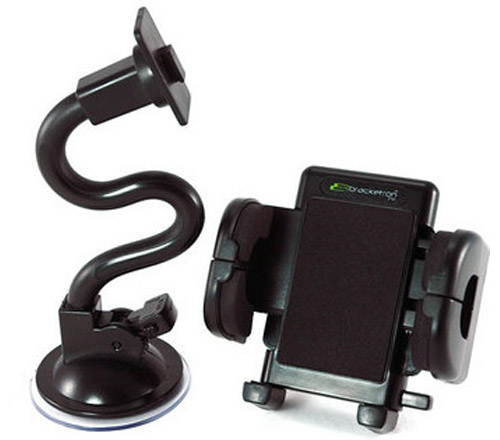 Magellan Universal Grip-iT Windshield Mount Goose Neck Bracketron PHW-203-BL New