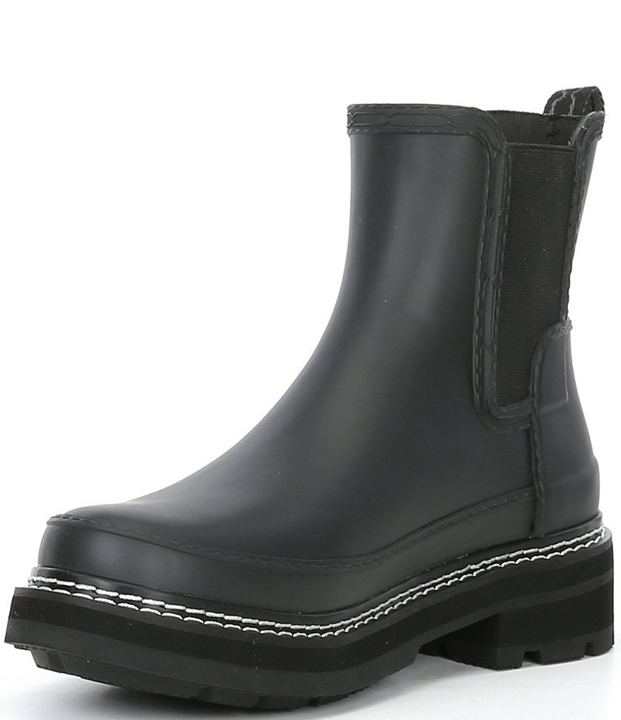 bionica Denali 2 Collection Derinda Waterproof Leather Block Heel Lug Sole Combat Booties