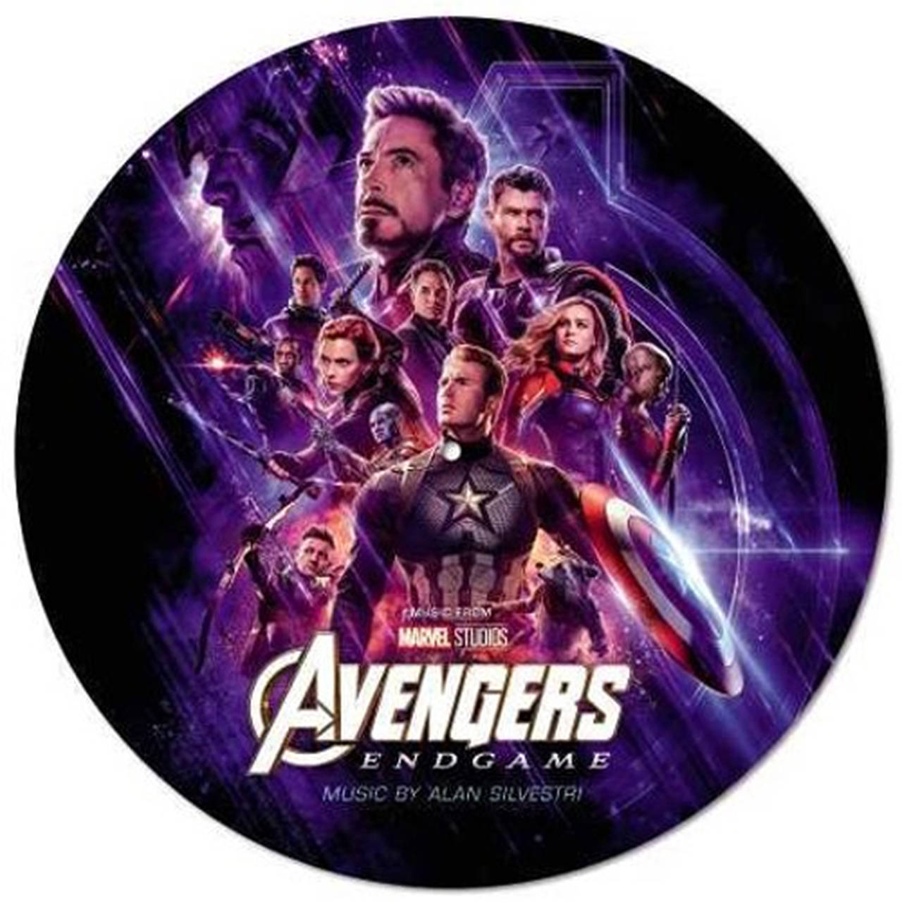 Alan Silvestri Avengers: End Game Soundtrack LP (Picture Disc) (Vinyl)
