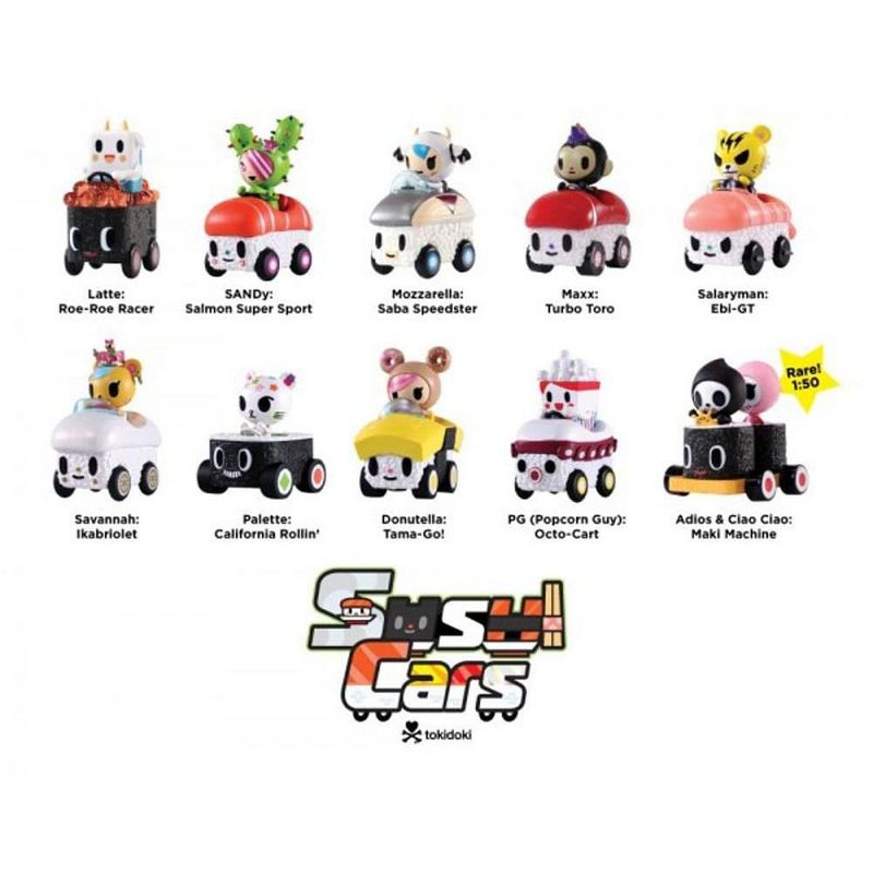 Tokidoki Tokidoki Sushi Cars Single Blind Box