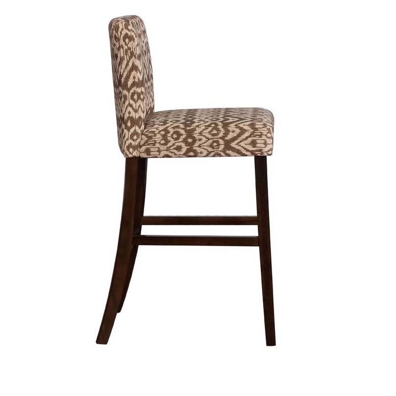 Linon Mller Ikat Coconut Bar Stool