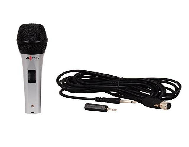 axess mp1506 professional wired dynmic karaoke handheld microphone