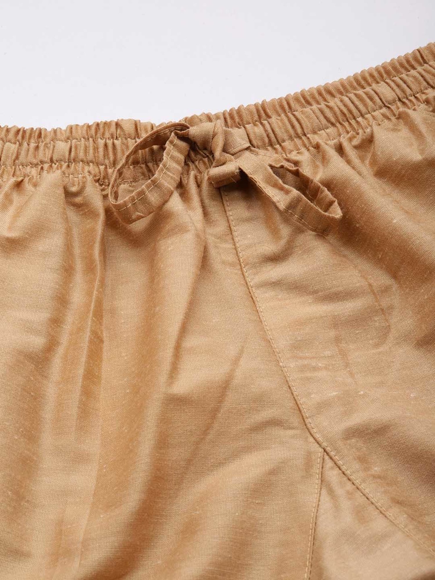 Manthan Fawn Regular Fit Pyjamas