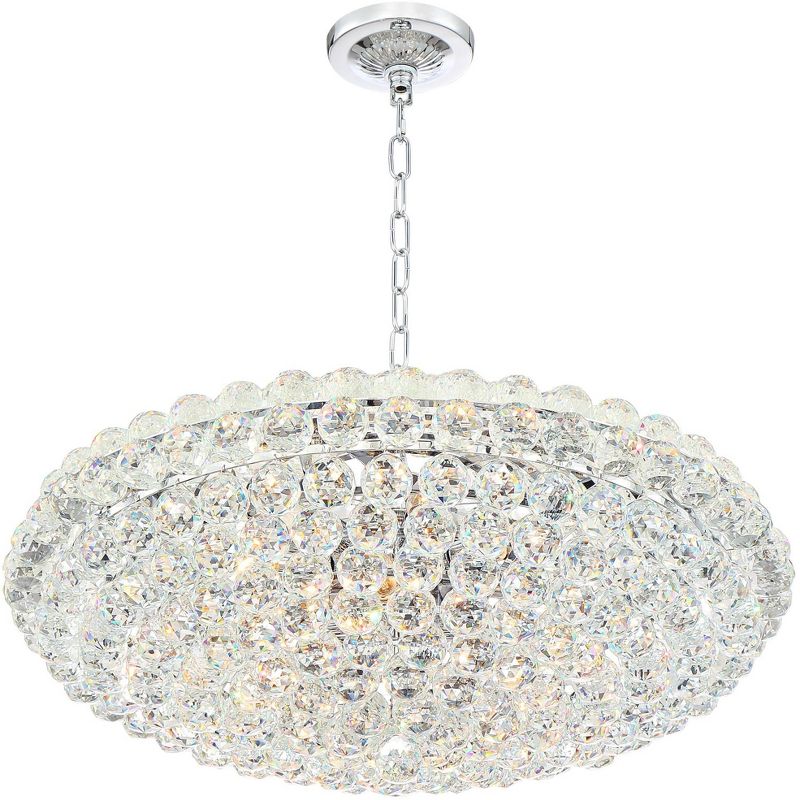 Vienna Full Spectrum Carinda 25 1/2" Wide 12-Light Crystal Pendant Light