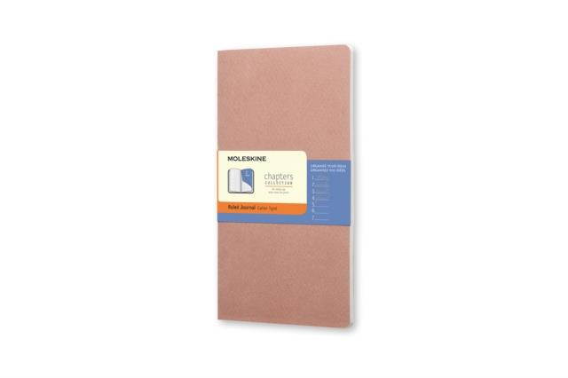 Moleskine Chapters Journal, Slim Large, Ruled, Old Rose Cover (Moleskine Chapters Collection) (Journal)