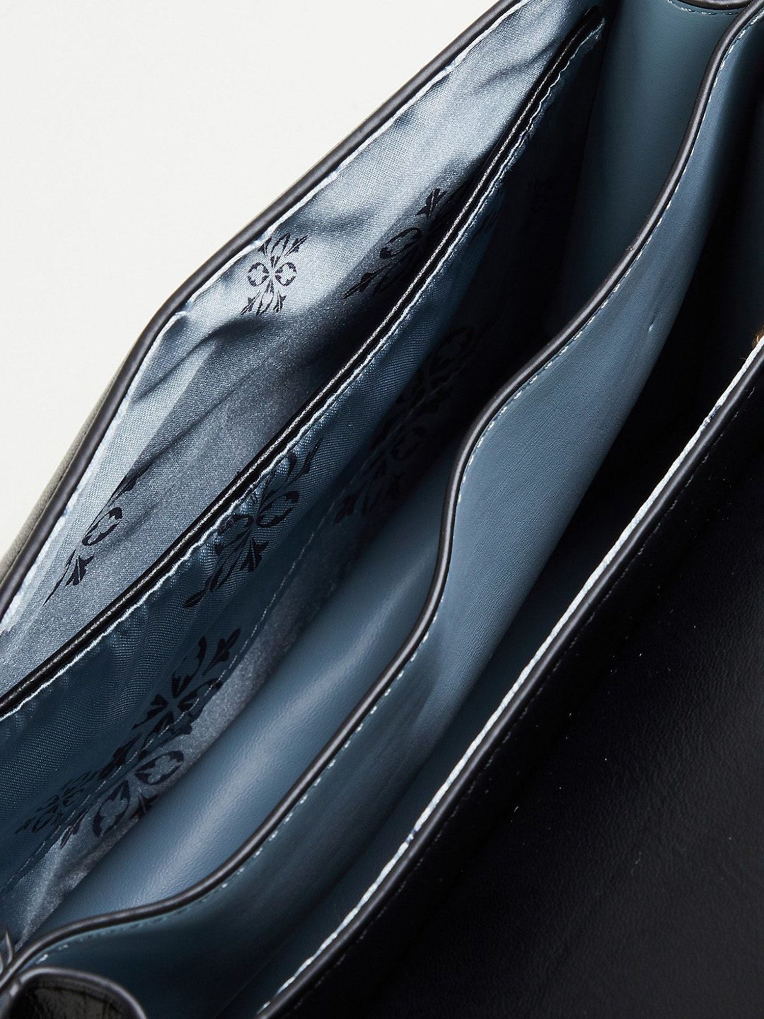 Code by Lifestyle Black Satchel Handbag