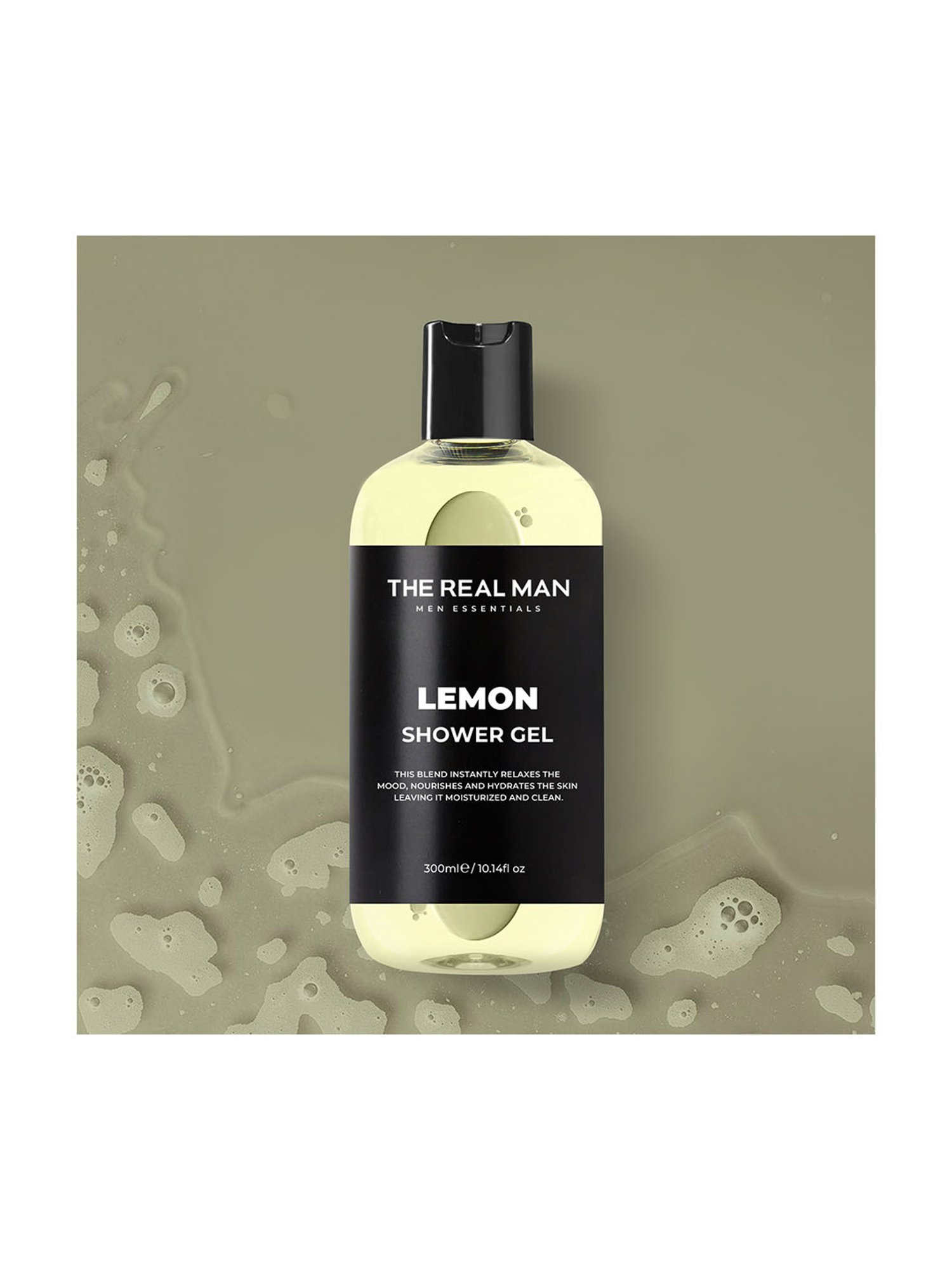 THE REAL MAN Lemon Shower Gel - 300 ml