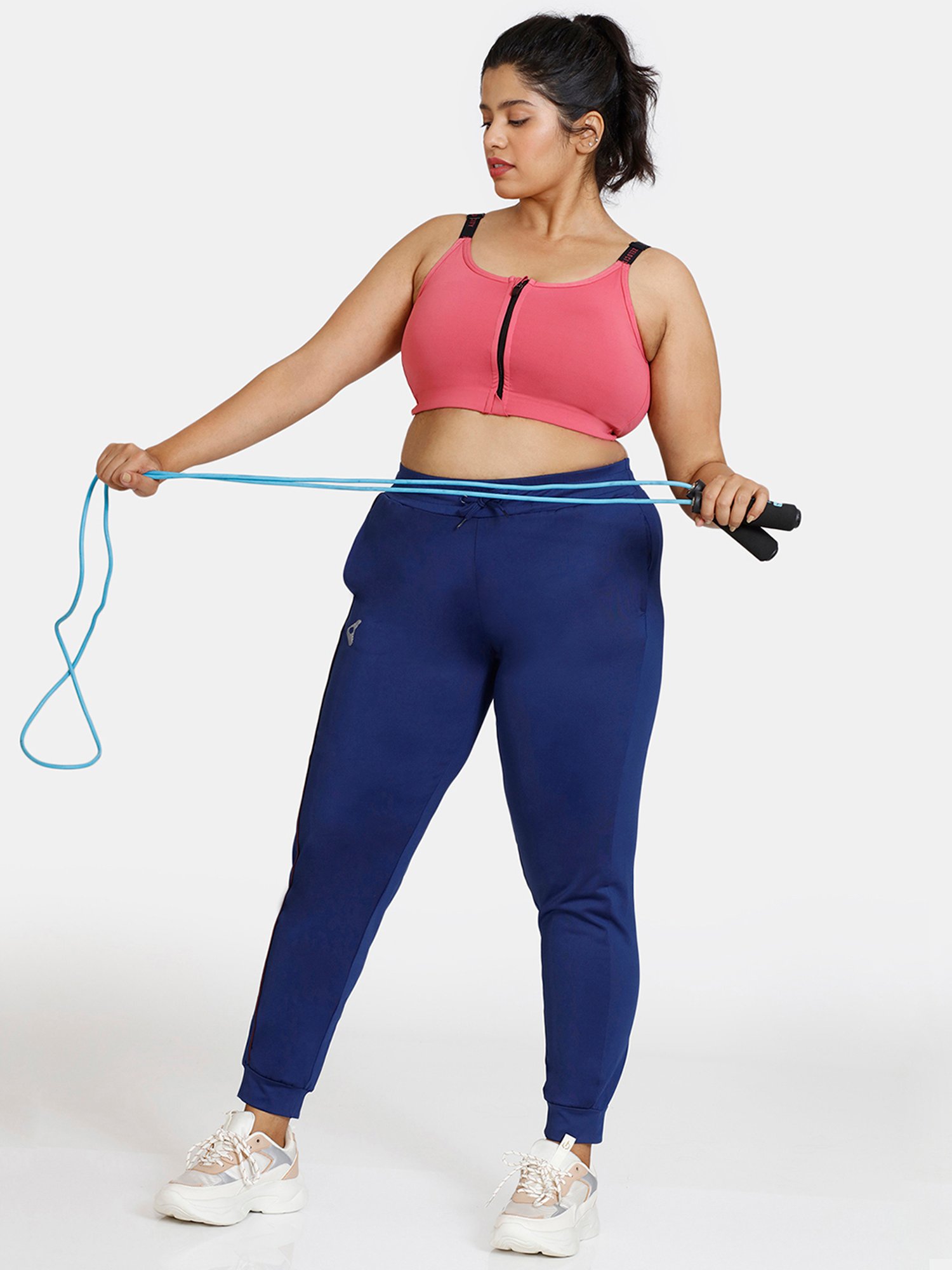 Zelocity by Zivame Blue Track Pants