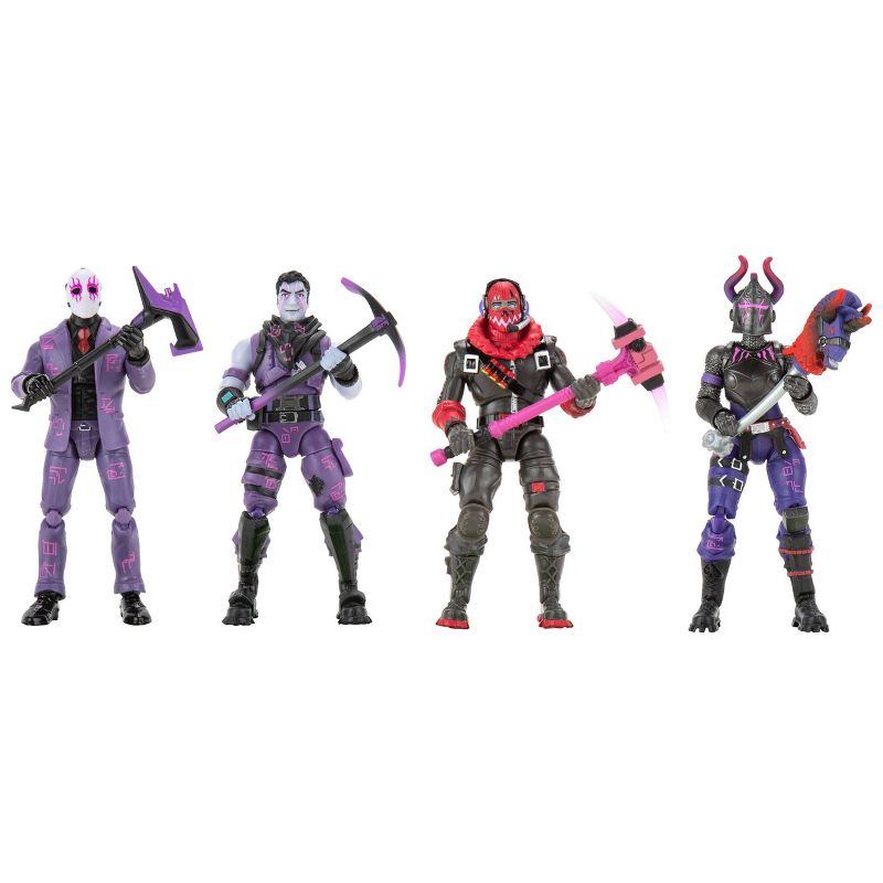 Fortnite Squad Mode & Dark Legends Action Figure 4pk