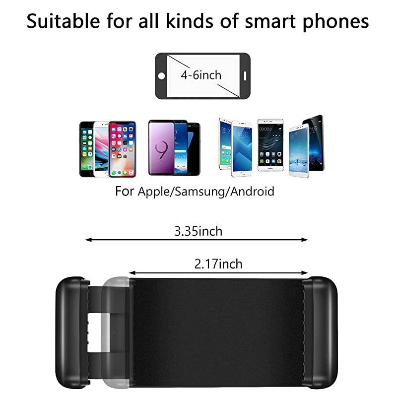 Phone Tripod  5 in 1 Flexible Octopus Tripod Stand + 2PCS Tripod Adapter for Gopro + Phone Mount Holder + Bluetooth Wireless Remote Shutter Compatible for iPhone Samsung Gopro Sports Camera