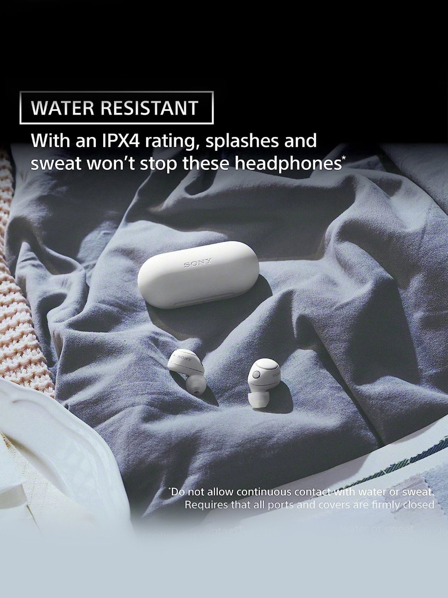 Sony WF-C700N In Ear BT Earbuds with IPX4 Ratings, Fast Pair, App Support (White, True Wireless)