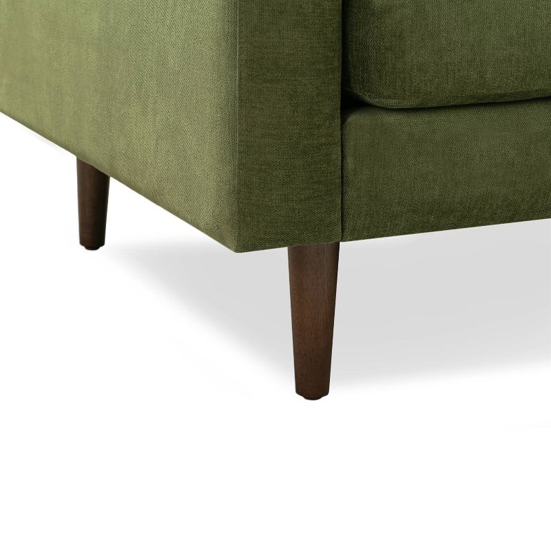 Byron Faux Leather 2 Seater Reclining Loveseat Dark Brown - Baxton Studio