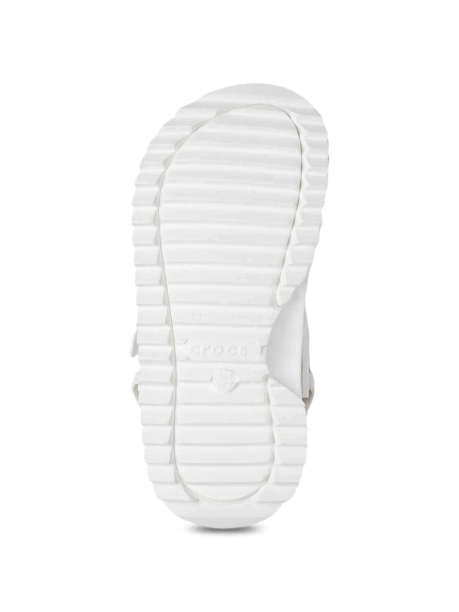 Crocs Men's Classic White Back Strap Clogs