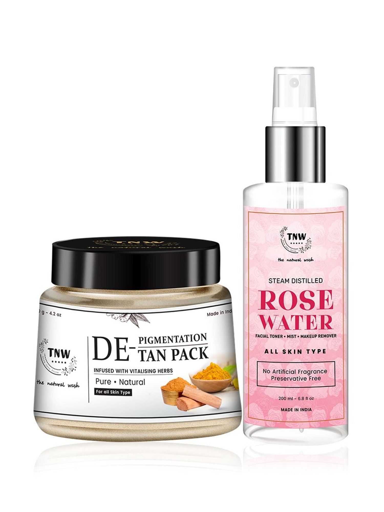 TNW-The Natural Wash DTAN & Rose Water