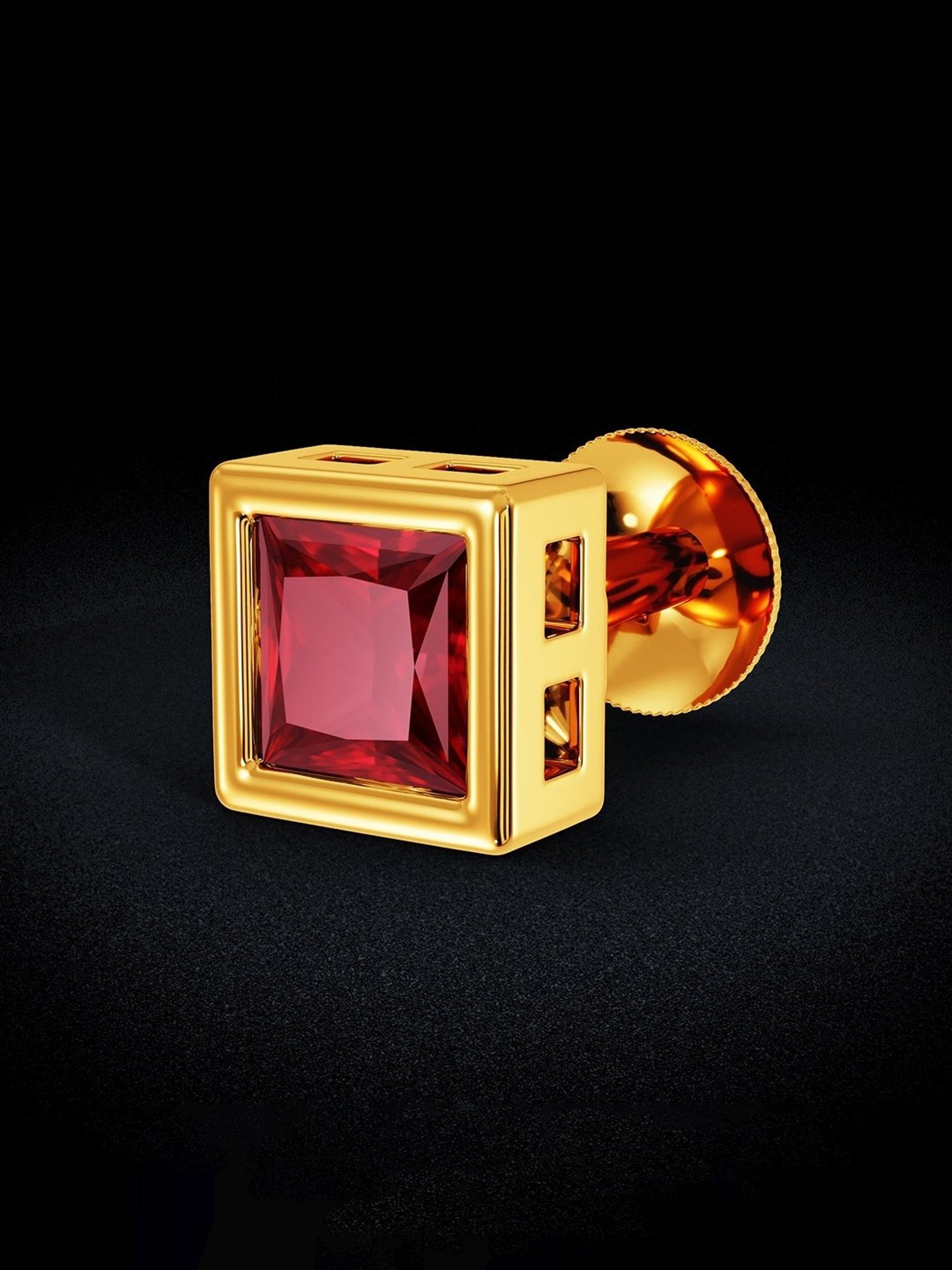 Joyalukkas 22k Beam Gold Nosepin for Women