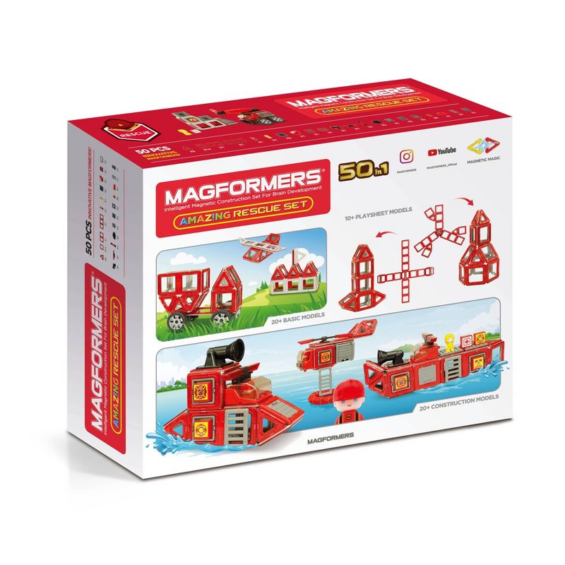 Magformers Amazing Rescue Set