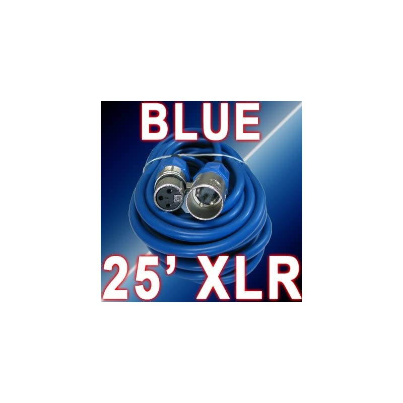 Male to Female 3pin Mic Microphone Lo-z Extension Cable Cord (25ft, Green)