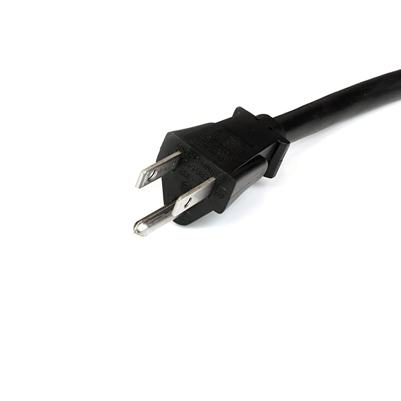 com 8 ft Computer Power Cord NEMA 515P to IEC 320 C19 Power Cable IEC 60320 C19 to NEMA 515 M AC 110 V 8 ft Molded Black PXT515C198