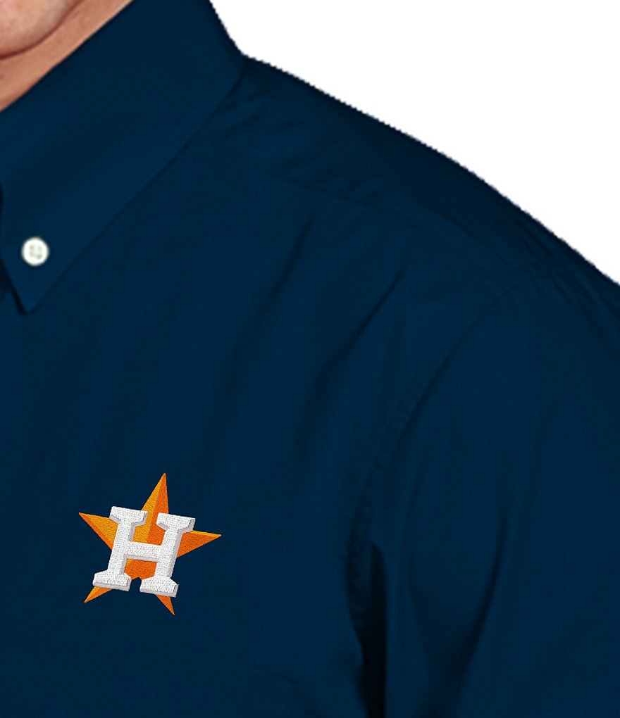 Antigua MLB Dynasty Long-Sleeve Woven Shirt